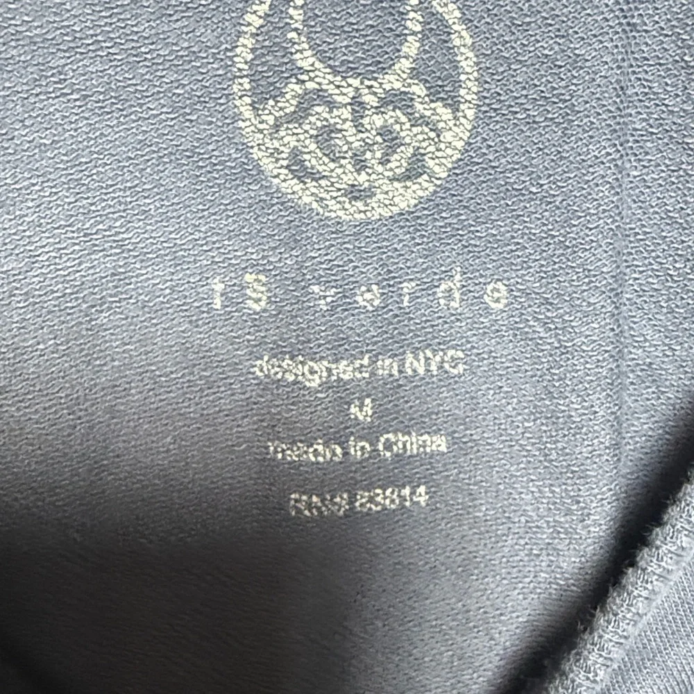Women’s Te Verde Long Sleeve Blue Top Medium - Picture 4 of 6